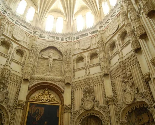 Interior de la mejestuosa capilla de los Velez